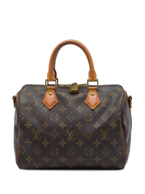 Louis Vuitton Pre-Owned 2016 Monogram Speedy Bandouliere 25 satchel Brown QIXZMCR3ENEHGVE5