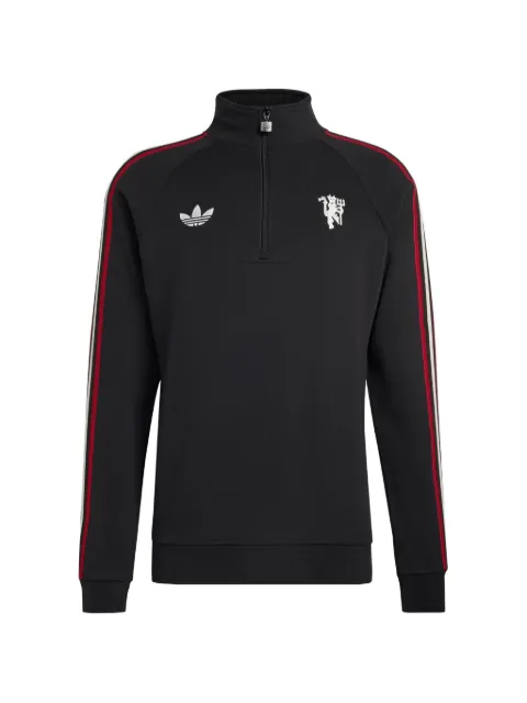 adidas Manchester United quarter-zip sweater Black JZ2231