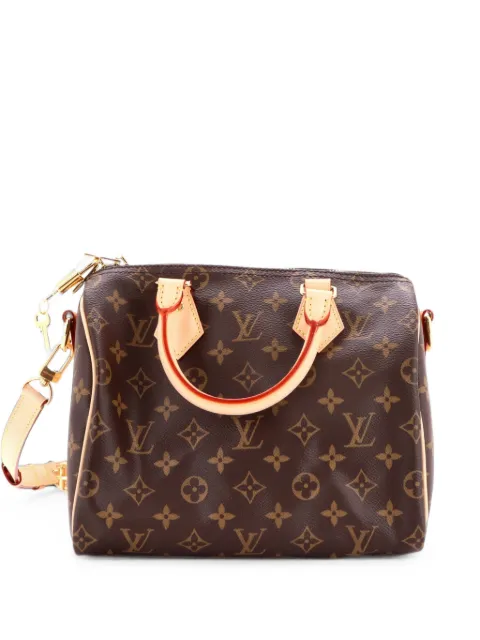 Louis Vuitton Pre-Owned Speedy Bandouliere Bag Monogram Canvas 25 satchel Brown BD3FUPBDD4QTDWNJ