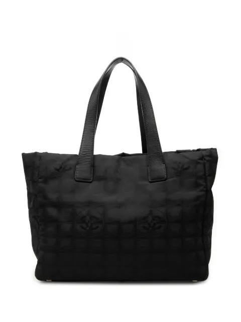 CHANEL Pre-Owned 2008-2009 New Travel Line Nylon tote bag Black 9H2U08I8IU5RBHH0