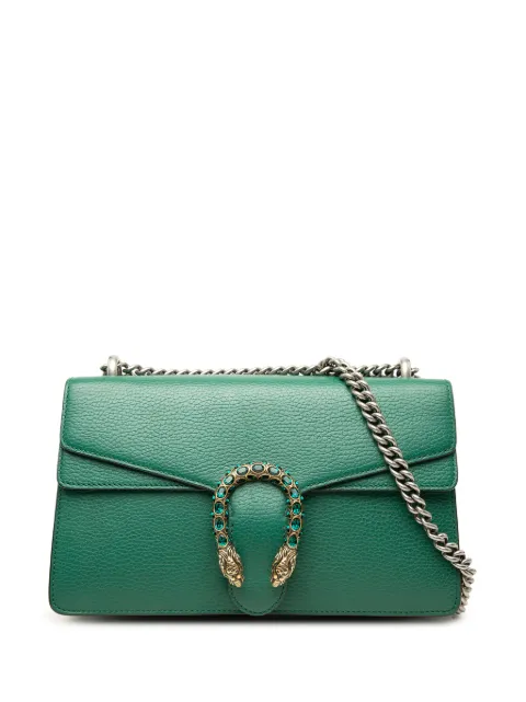 Gucci Pre-Owned 2016-2026 Medium Leather Dionysus shoulder bag Green Q7WSUHWPPJM4PXW9