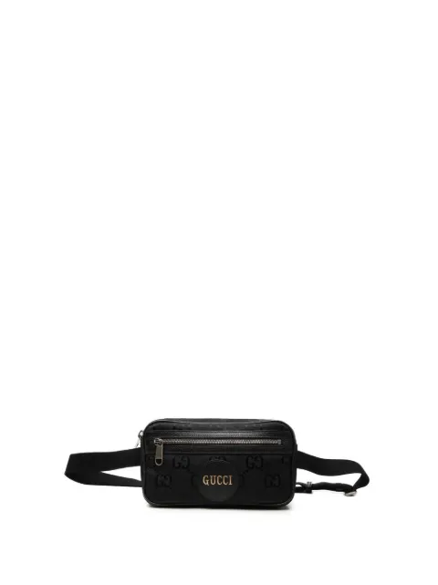 Gucci Pre-Owned 2000-2015 GG Nylon Off The Grid belt bag Black S37JN375I1MC0O4U