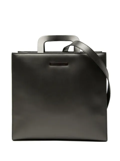 Gucci Pre-Owned 20th Century Tom Ford Calfskin Convertible Tote satchel Black 6R0ZGUKYUMZUDUAT