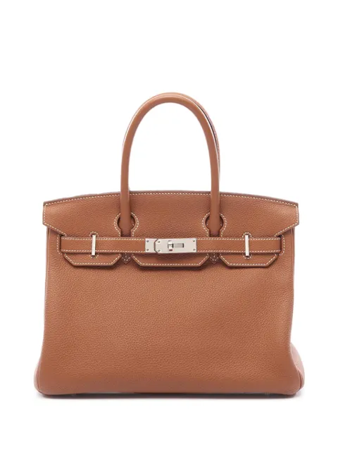 Hermès Pre-Owned 2018 Togo Birkin Retourne 30 handbag Brown 9Z2CF98Q08JLBJTH