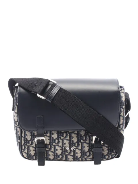 Christian Dior Pre-Owned 2015-2026 Dior Oblique crossbody bag Blue JMO861HDRX2KREQA