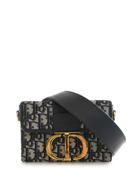Christian Dior Pre-Owned 2019 Oblique Canvas 30 Montaigne Box Bag crossbody bag Blue GIPWH5N27WKM0S6Y