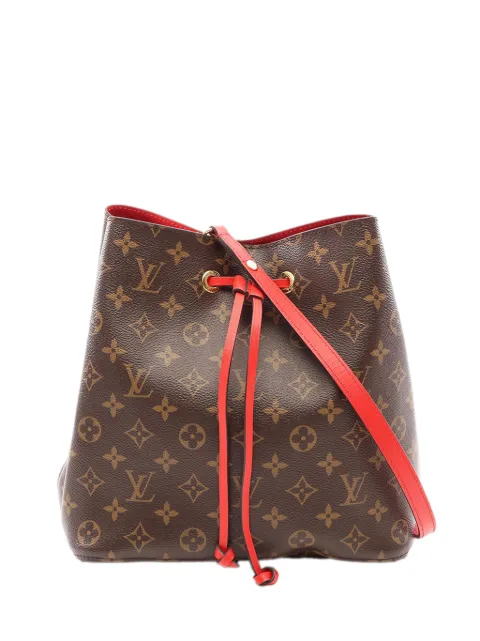Louis Vuitton Pre-Owned 2020 Monogram Neonoe MM bucket bag Brown 1D479EID9NKALWR5