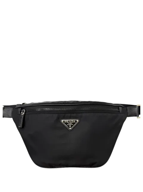 Prada Pre-Owned 2013-2026 Tessuto belt bag Black UA4OO52FG3VZ27YV
