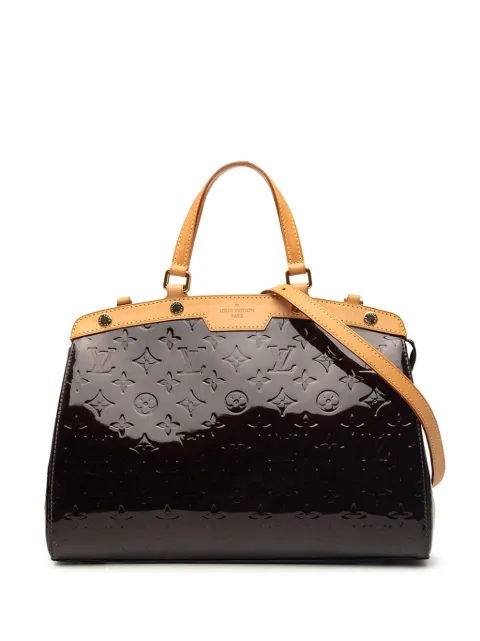 Louis Vuitton Pre-Owned 2010-2020 Monogram Vernis Brea MM satchel Purple IH7QAFQP47MZHKA1