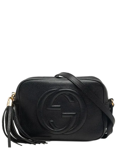 Gucci Pre-Owned 2000-2015 Calfskin Soho Disco crossbody bag Black Z9W8LEP6F5FFHNSB