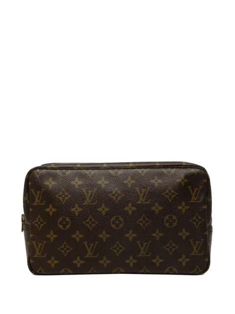 Louis Vuitton Pre-Owned 1980-2010 Monogram Trousse Toilette 28 clutch bag Brown HEE1L2IIKNC9NW6I