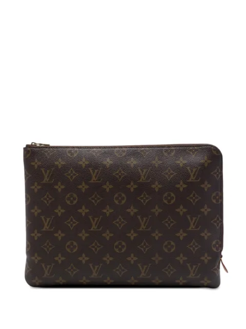 Louis Vuitton Pre-Owned 2018 Monogram Etui Voyage MM clutch bag Brown YCVUTP1XSTUTBCPS