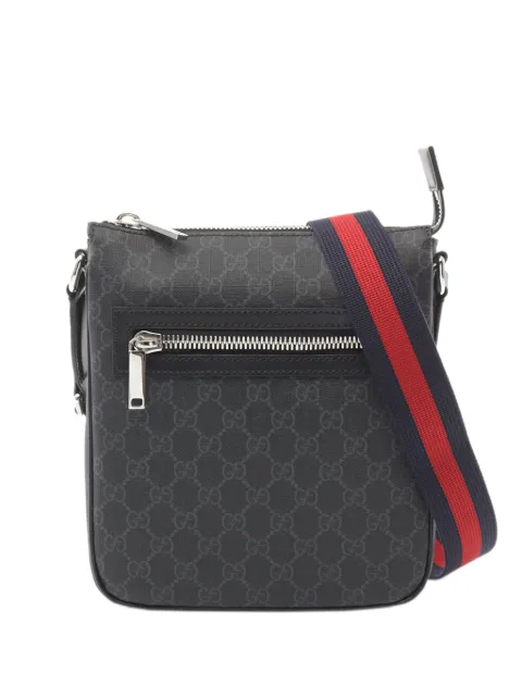 Gucci Pre-Owned 2000-2015 Small GG Supreme Messenger Bag crossbody bag Black YL2TX3GBTK0AMJOB