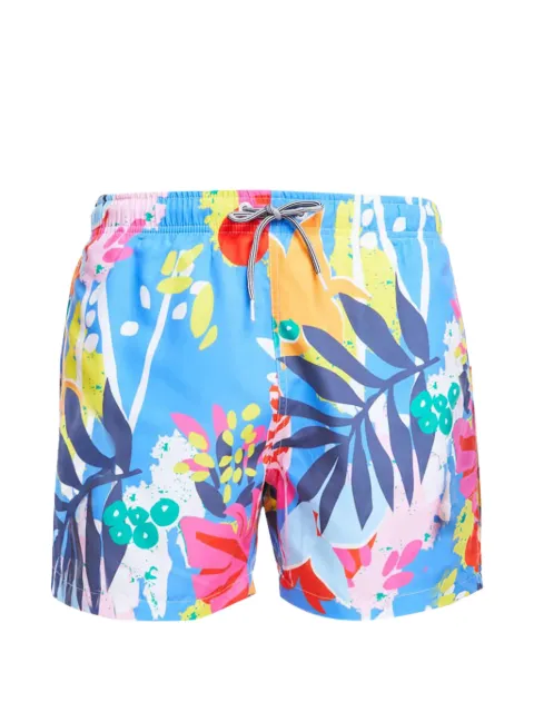 Boardies Miami floral-print swim shorts Blue BS828M