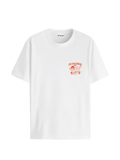 Vacation graphic-print T-shirt White OVCT110