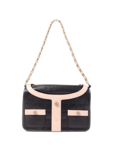 CHANEL Pre-Owned Mademoiselle Jacket shoulder bag Black 2182000003996