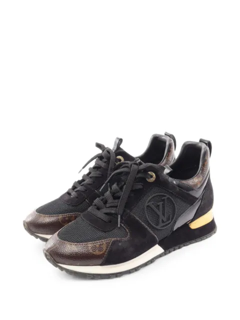 Louis Vuitton Pre-Owned 2017 Runaway sneakers Black 1101642GO1127