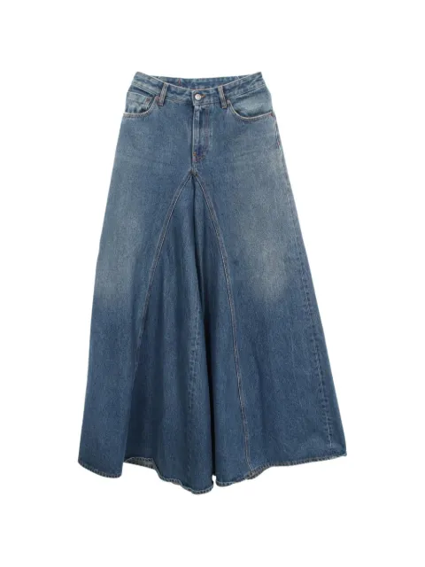 MM6 Maison Margiela 2000s wide-leg denim trousers Blue 1103825