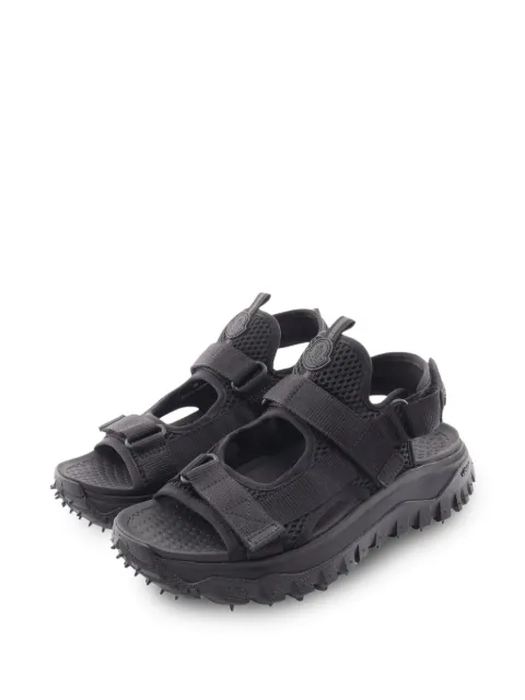 Moncler Vintage Trailgrip Vela sandals Black 1101594