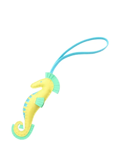 Hermès Pre-Owned 2023 Ipo Seahorse bag charm Yellow 1091269