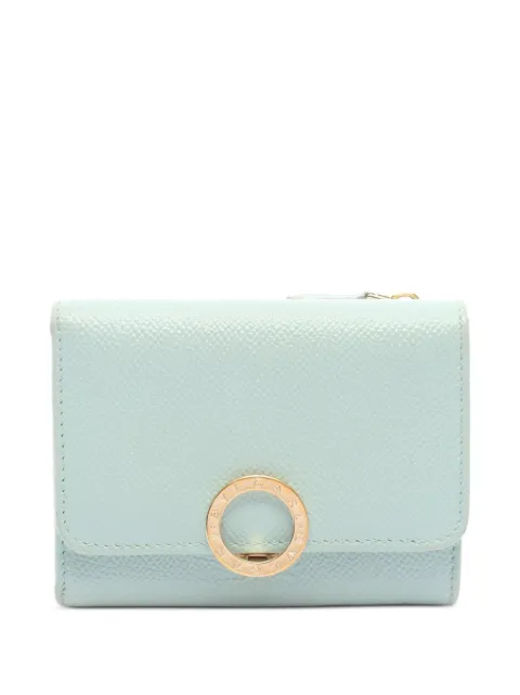 Bvlgari Pre-Owned 2000s Bvlgari Bvlgari trifold wallet Green 1103477