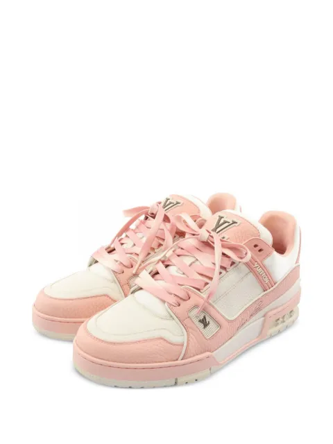 Louis Vuitton Pre-Owned 2024 LV logo sneakers Pink 1102931VL0264
