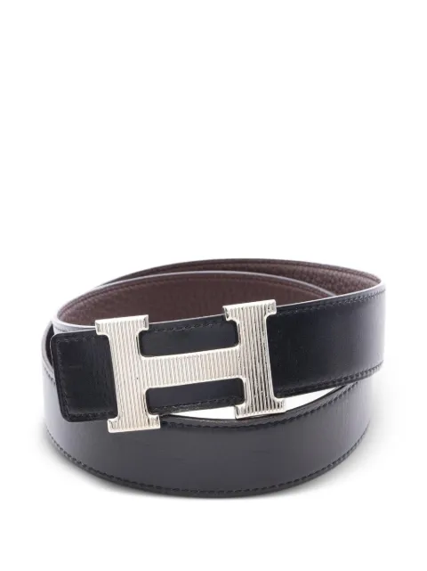 Hermès Pre-Owned 2013 Constance reversible belt Black 1103084QINSQUARE