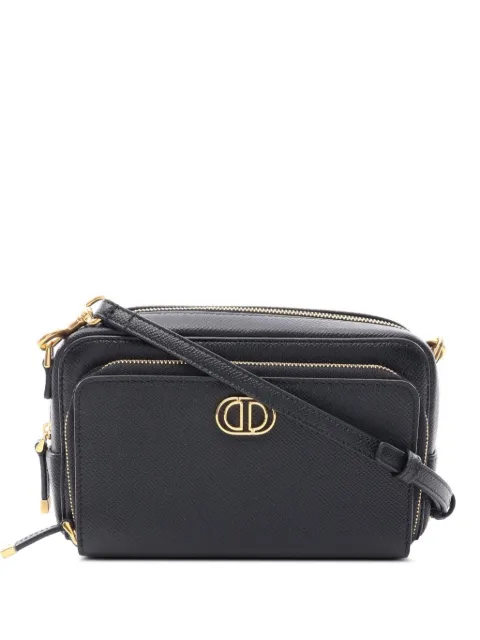 Christian Dior Pre-Owned 2010s Karo Double Pouch shoulder bag Black 1103555