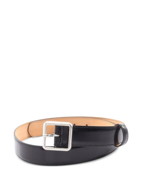 Balenciaga Pre-Owned 2010s leather belt Black 1100499
