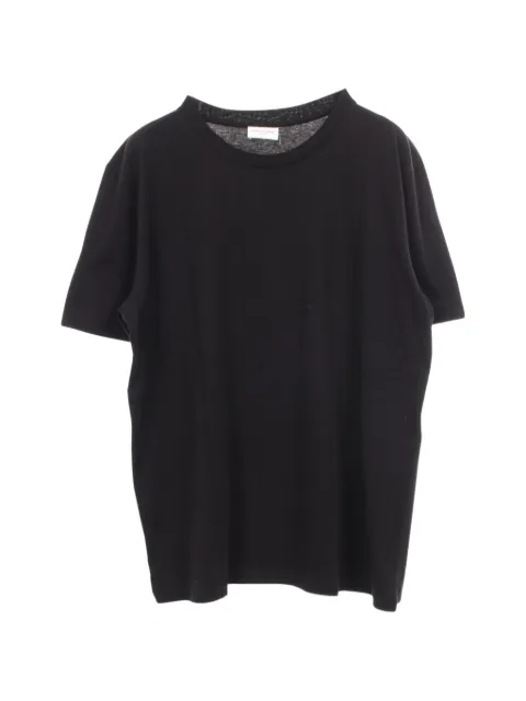 Saint Laurent Pre-Owned Love 1974 graphic-print T-shirt Black 1071534