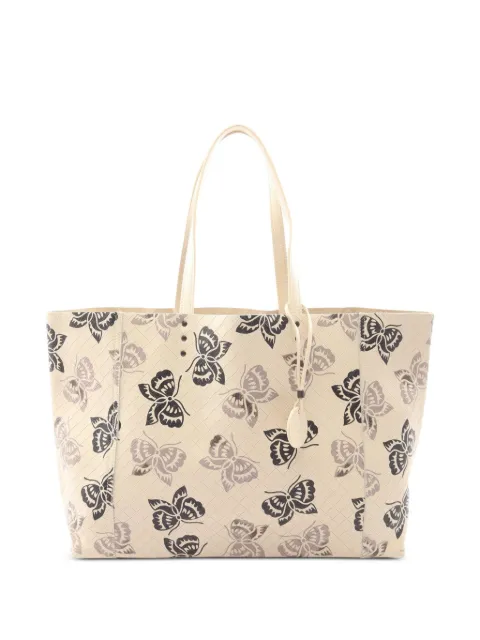 Bottega Veneta Pre-Owned 2010s Intreccio Mirage Butterfly tote bag Neutrals 1105899