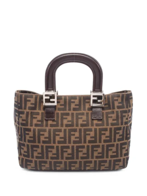 Fendi Pre-Owned 2000s Zucca tote bag Brown 1104530