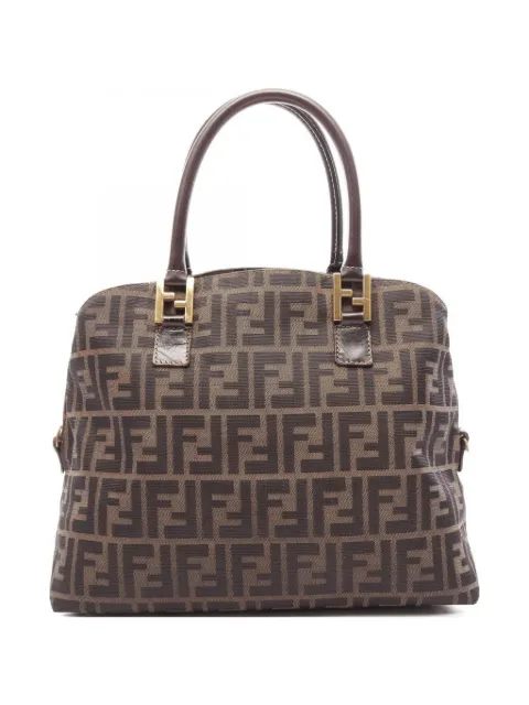 Fendi Pre-Owned 2000s Zucca tote bag Brown 1104179