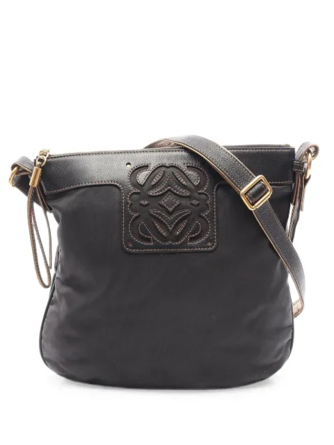 Loewe Pre-Owned 2000s Anagram shoulder bag Black 1104755