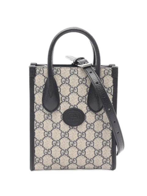 Gucci Pre-Owned 2010s GG Supreme tote bag Neutrals 1103596