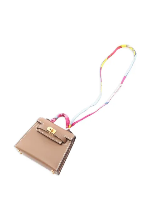 Hermès Pre-Owned 2022 Kelly Twilly bag charm Brown 1105202U