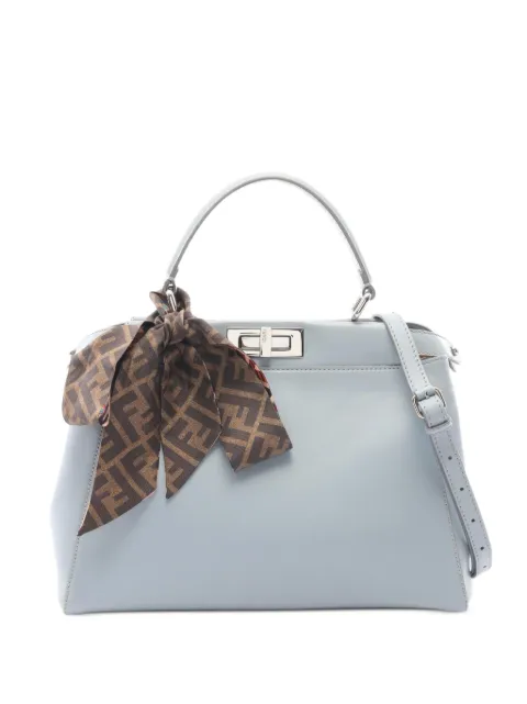 Fendi Pre-Owned 2000s Peekaboo shoulder bag Blue 1103754