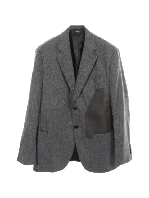 Hermès Pre-Owned 2010s notched-lapels blazer Grey 1098727