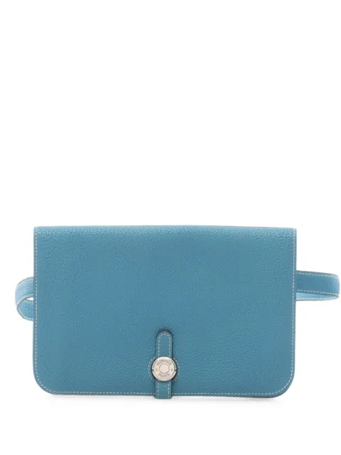 Hermès Pre-Owned 2002 Dogon belt bag Blue 1104130FINSQUARE