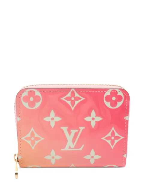 Louis Vuitton Pre-Owned 2019 Monogram Vernis Zippy leather coin purse Pink 1090563TS0139