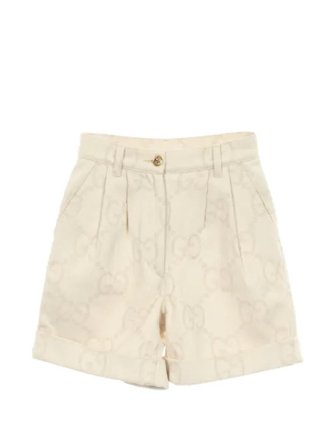 Gucci Pre-Owned 2010s Jumbo GG shorts White 1101644