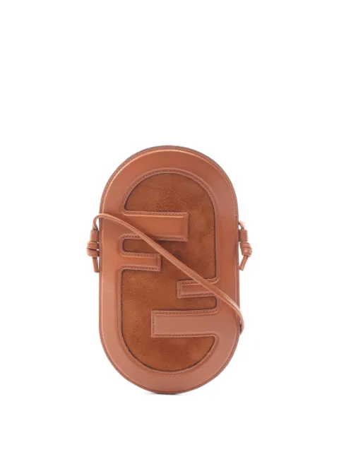 Fendi Pre-Owned 2010s O'Lock leather shoulder bag Brown 1105902