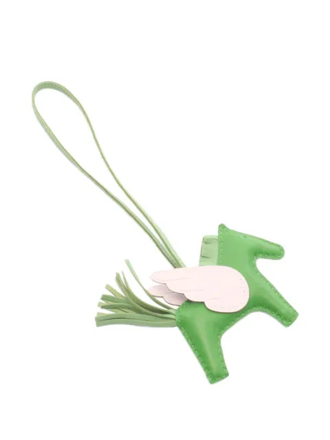 Hermès Pre-Owned PM Rodeo Pegasus bag charm Green 1104239W