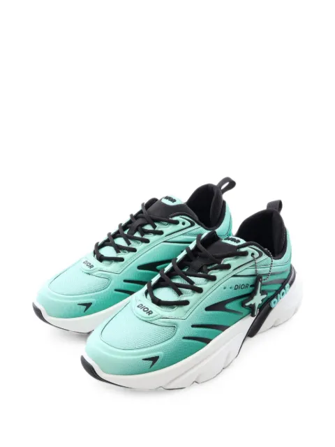 Christian Dior Pre-Owned x Lewis Hamilton 2020s B44 sneakers Green 1103079