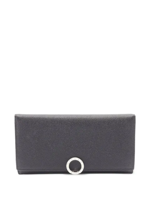 Bvlgari Pre-Owned 2010s Bulgari Bulgari bi-fold wallet Black 1105257