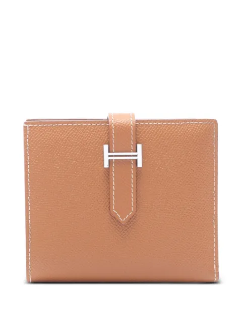 Hermès Pre-Owned 2023 Bearn Compact bi-fold wallet Brown 1104122B