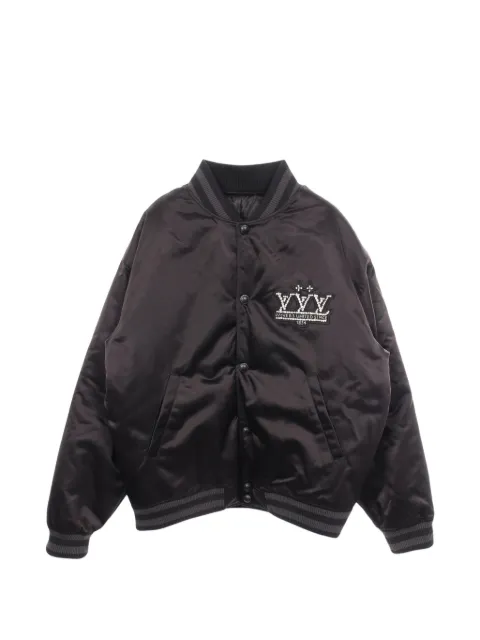 Louis Vuitton Pre-Owned 2010s embellished baseball jacket Black 1097309