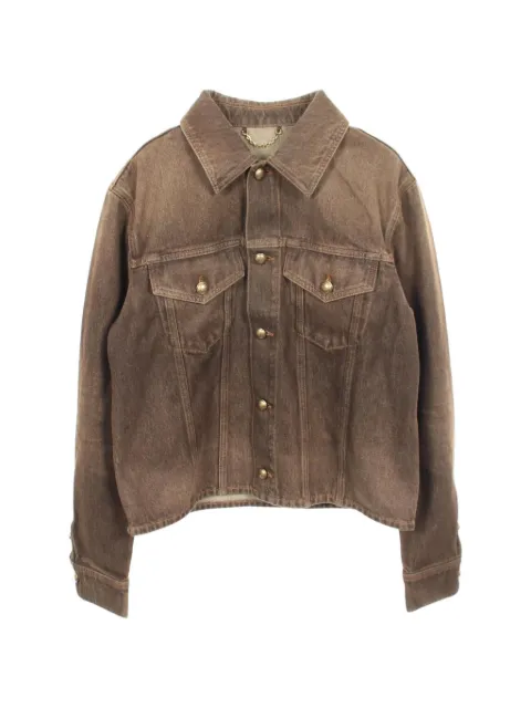 Louis Vuitton Pre-Owned 2010s denim jacket Brown 1099570