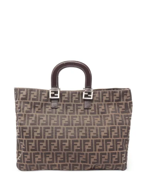 Fendi Pre-Owned 2000s Zucca tote bag Brown 1103468