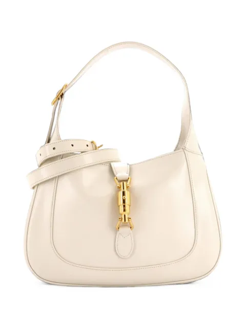 Gucci Pre-Owned Jackie 1961 Leather Small hobo bag Neutrals P49QMDKZSP2OZEVG